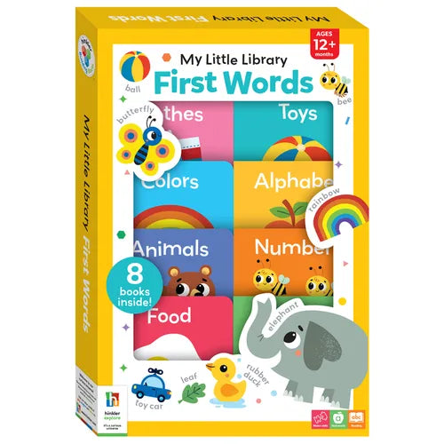 Building Blocks My Little Library First Words - Board Book