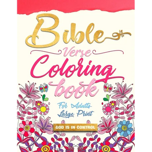 Bible Verse Coloring book for Adults Large Print - Paperback