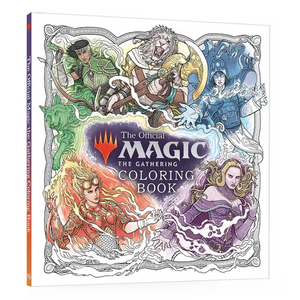 The Official Magic: The Gathering Coloring Book - Paperback