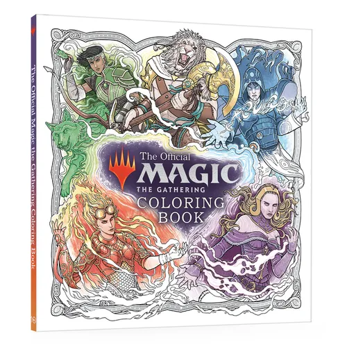 The Official Magic: The Gathering Coloring Book - Paperback