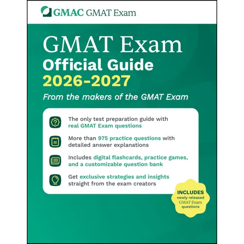 GMAT Official Guide 2026 - 2027: Book + Online Question Bank - Paperback