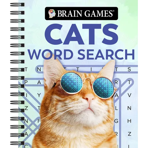 Brain Games - Cats Word Search: Volume 2 - Spiral
