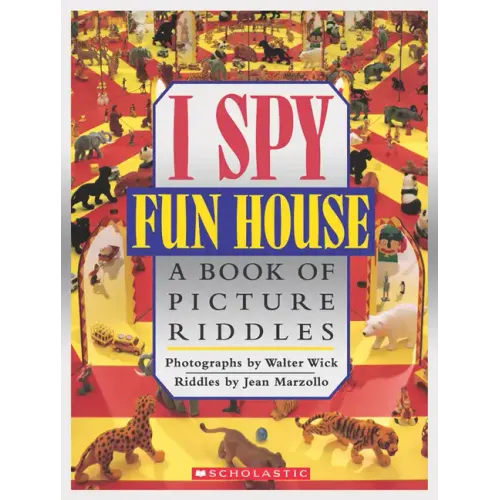 I Spy Fun House: A Book of Picture Riddles - Hardcover