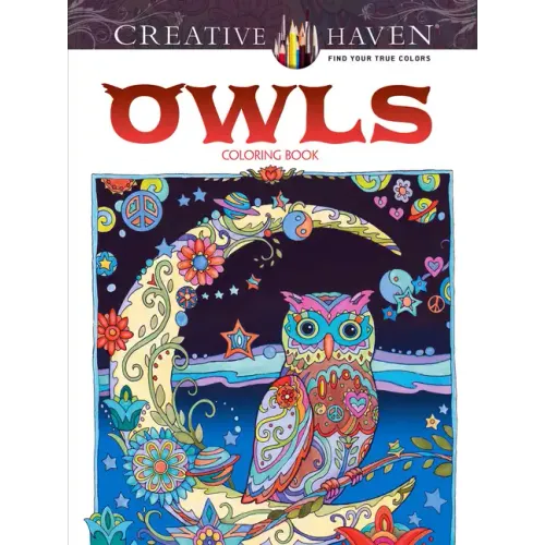 Creative Haven Owls Coloring Book - Paperback