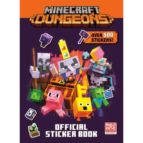 Minecraft Official Dungeons Sticker Book (Minecraft) - Paperback