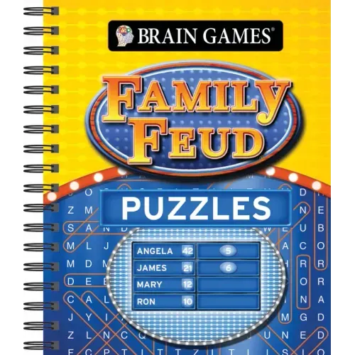 Brain Games - Family Feud Word Search - Spiral