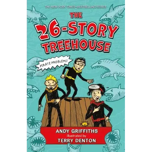 The 26-Story Treehouse: Pirate Problems! - Hardcover