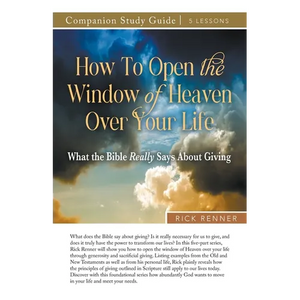 How to Open the Window of Heaven Over Your Life Study Guide - Paperback