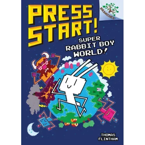 Super Rabbit Boy World!: A Branches Book (Press Start! #12) - Hardcover