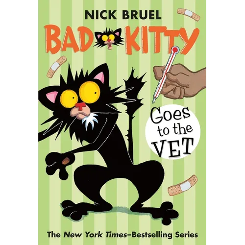 Bad Kitty Goes to the Vet (Paperback Black-And-White Edition) - Paperback