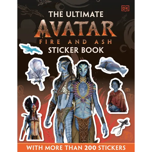 Avatar Fire and Ash Ultimate Sticker Book - Paperback