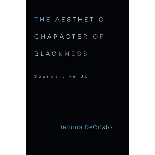 The Aesthetic Character of Blackness: Sounds Like Us - Paperback