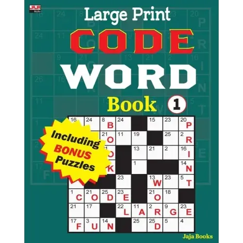 Large Print CODE WORD Book 1 - Paperback