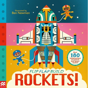 Flip, Flap, Build: Rockets - Paperback