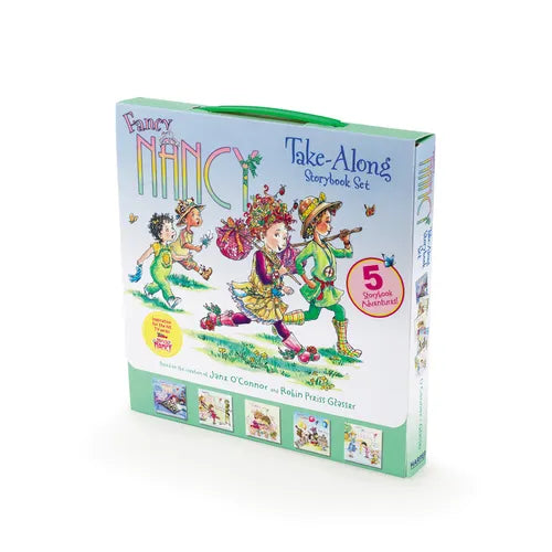 Fancy Nancy Take-Along Storybook Set: 5 Storybook Adventures - Hardcover