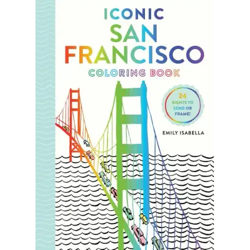 Iconic San Francisco Coloring Book - Paperback