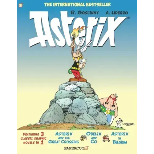 Asterix Omnibus Vol. 8: Collecting Asterix and the Great Crossing, Obelix and Co, Asterix in Belgium - Paperback