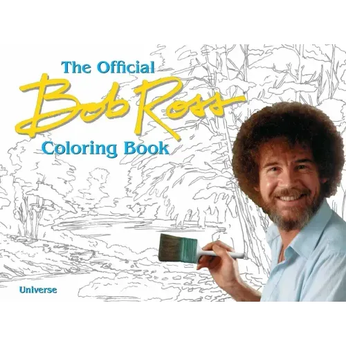 The Bob Ross Coloring Book - Paperback