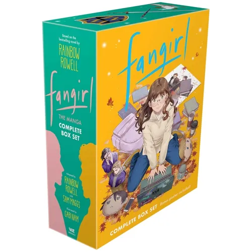 Fangirl: The Manga Complete Box Set: Includes Volumes 1-4, with Poster - Paperback