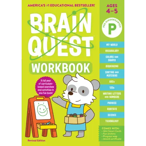 Brain Quest Workbook: Pre-K Revised Edition - Paperback