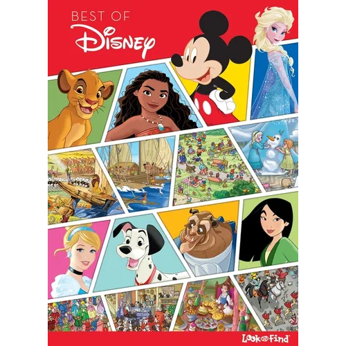 Disney: Best of Disney Look and Find - Hardcover