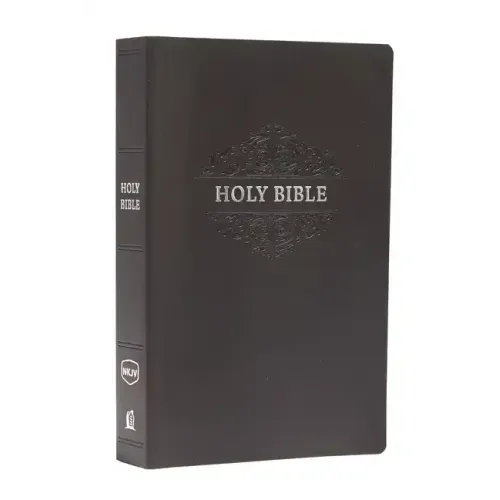 NKJV, Holy Bible, Soft Touch Edition, Imitation Leather, Black, Comfort Print - Imitation Leather