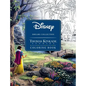 Disney Dreams Collection Thomas Kinkade Studios Coloring Book - Paperback