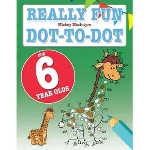 Really Fun Dot To Dot For 6 Year Olds: Fun, educational dot-to-dot puzzles for six year old children - Paperback