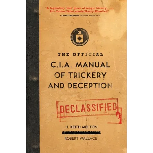 The Official CIA Manual of Trickery and Deception - Paperback