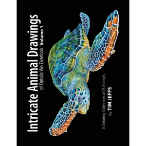 Intricate Animal Drawings of Details We Overlook: Volume 1 - Paperback
