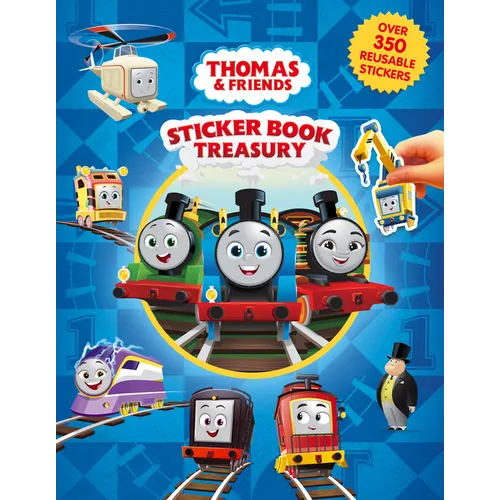 Mattel Thomas All Engines Go Sticker Book Treasury - Paperback