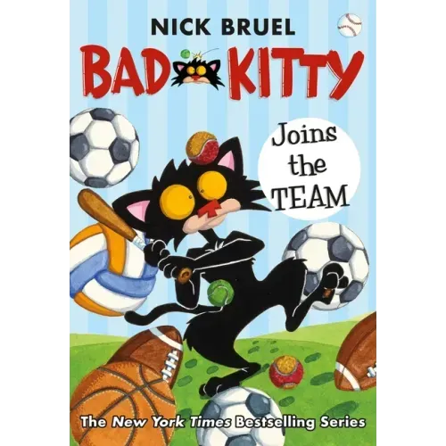 Bad Kitty Joins the Team (Paperback Black-And-White Edition) - Paperback