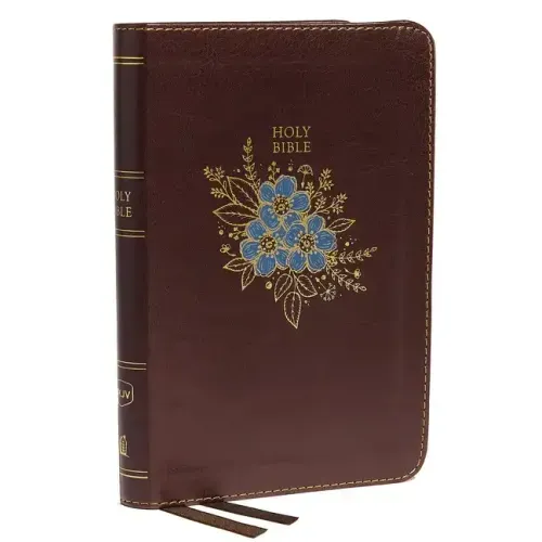 NKJV, Thinline Bible, Compact, Imitation Leather, Burgundy, Red Letter Edition - Imitation Leather