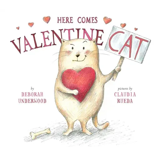 Here Comes Valentine Cat - Hardcover