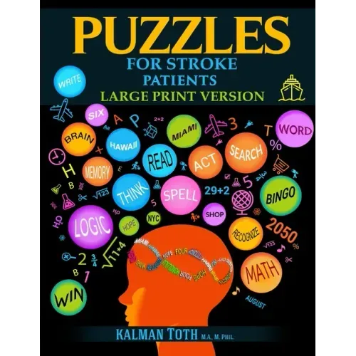 Puzzles for Stroke Patients: Large Print Version - Paperback