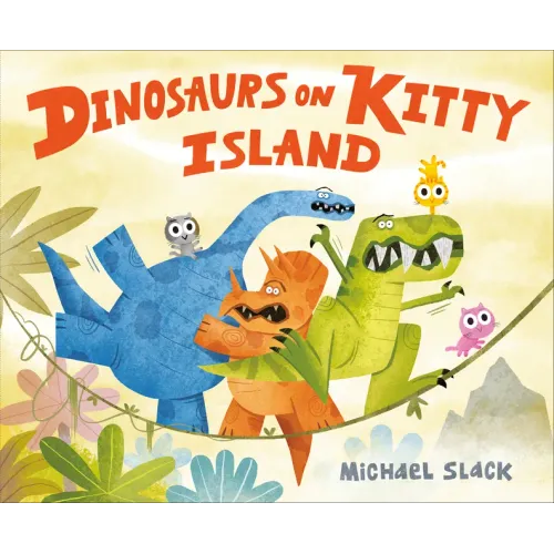 Dinosaurs on Kitty Island - Hardcover