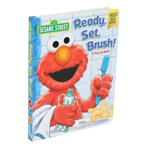Sesame Street Ready, Set, Brush! a Pop-Up Book - Board Book