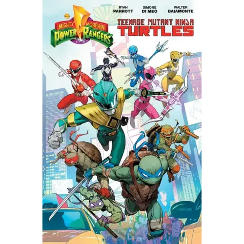 Mighty Morphin Power Rangers/Teenage Mutant Ninja Turtles - Paperback