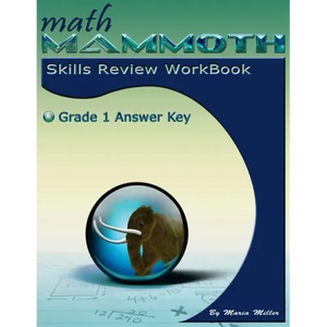 Math Mammoth Grade 1 Skills Review Workbook Answer Key - Paperback