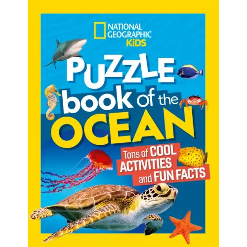 National Geographic Kids Puzzle Book of the Ocean - Paperback