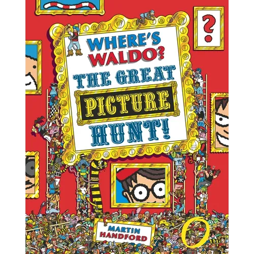 Where's Waldo? the Great Picture Hunt: (A Hidden Object Activity Book Including Stickers, Spot-The-Difference Spreads, Search & Find Puzzles, & More - - Hardcover