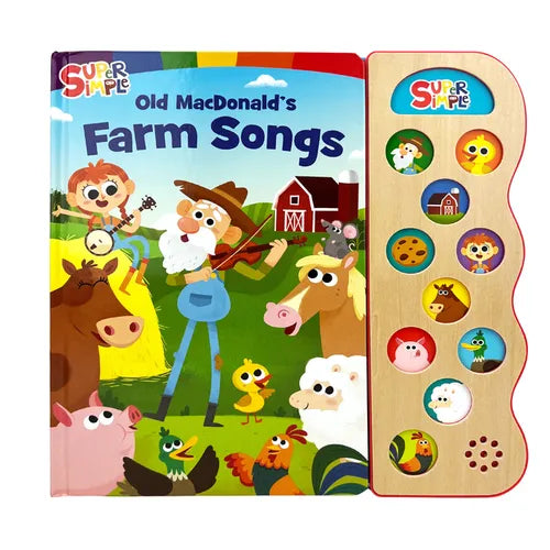 Super Simple Old Macdonald's Farm Songs - Board Book