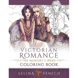 Victorian Romance - The Memory's Wake Coloring Book - Paperback