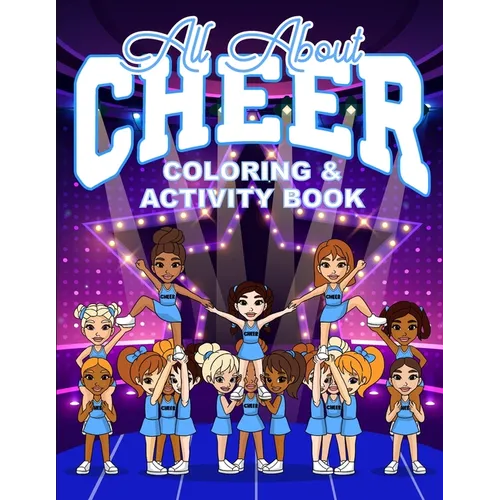All About Cheer Coloring & Activity Book - Paperback