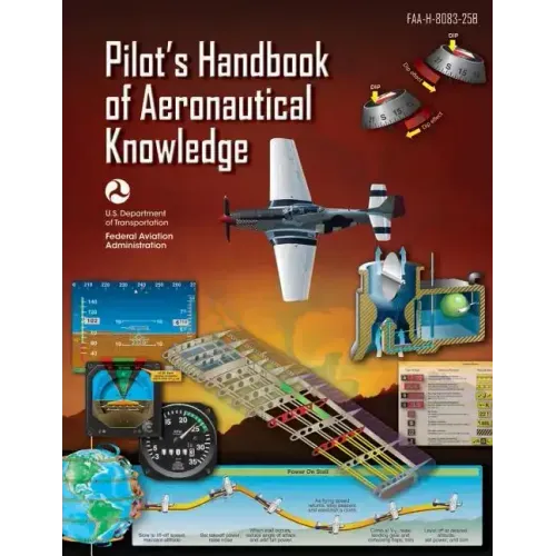 Pilot's Handbook of Aeronautical Knowledge: Faa-H-8083-25b - Paperback