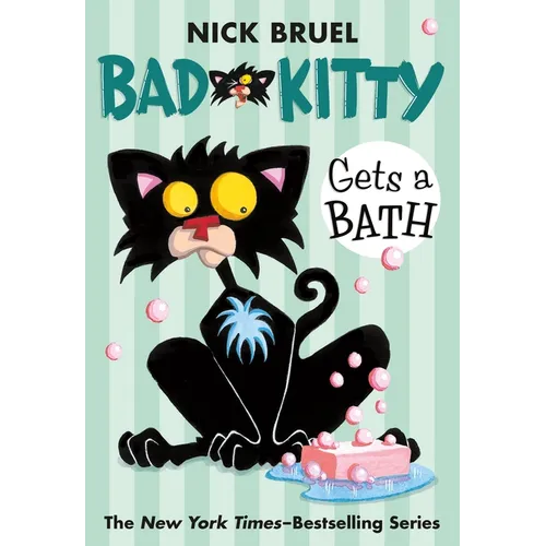 Bad Kitty Gets a Bath (Paperback Black-And-White Edition) - Paperback