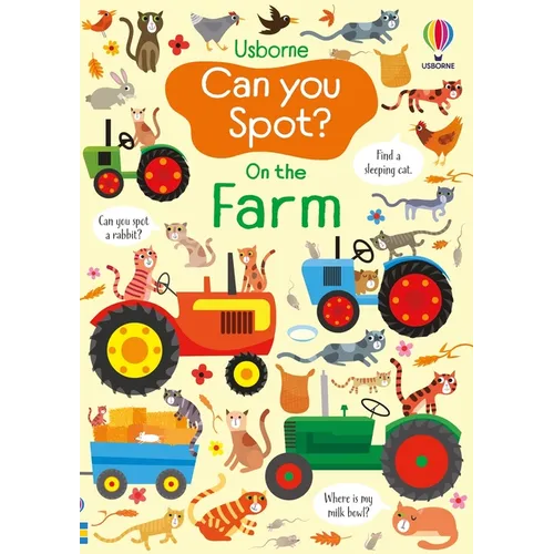 Can You Spot? on the Farm - Paperback