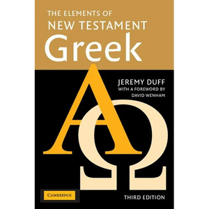 The Elements of New Testament Greek - Paperback
