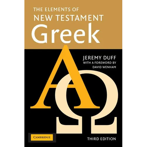 The Elements of New Testament Greek - Paperback
