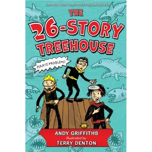 The 26-Story Treehouse: Pirate Problems! - Paperback